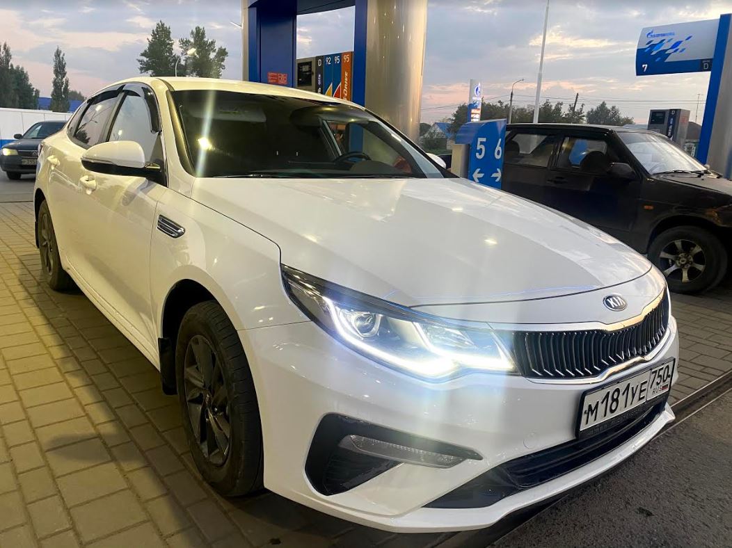 Kia Optima 2022 зима